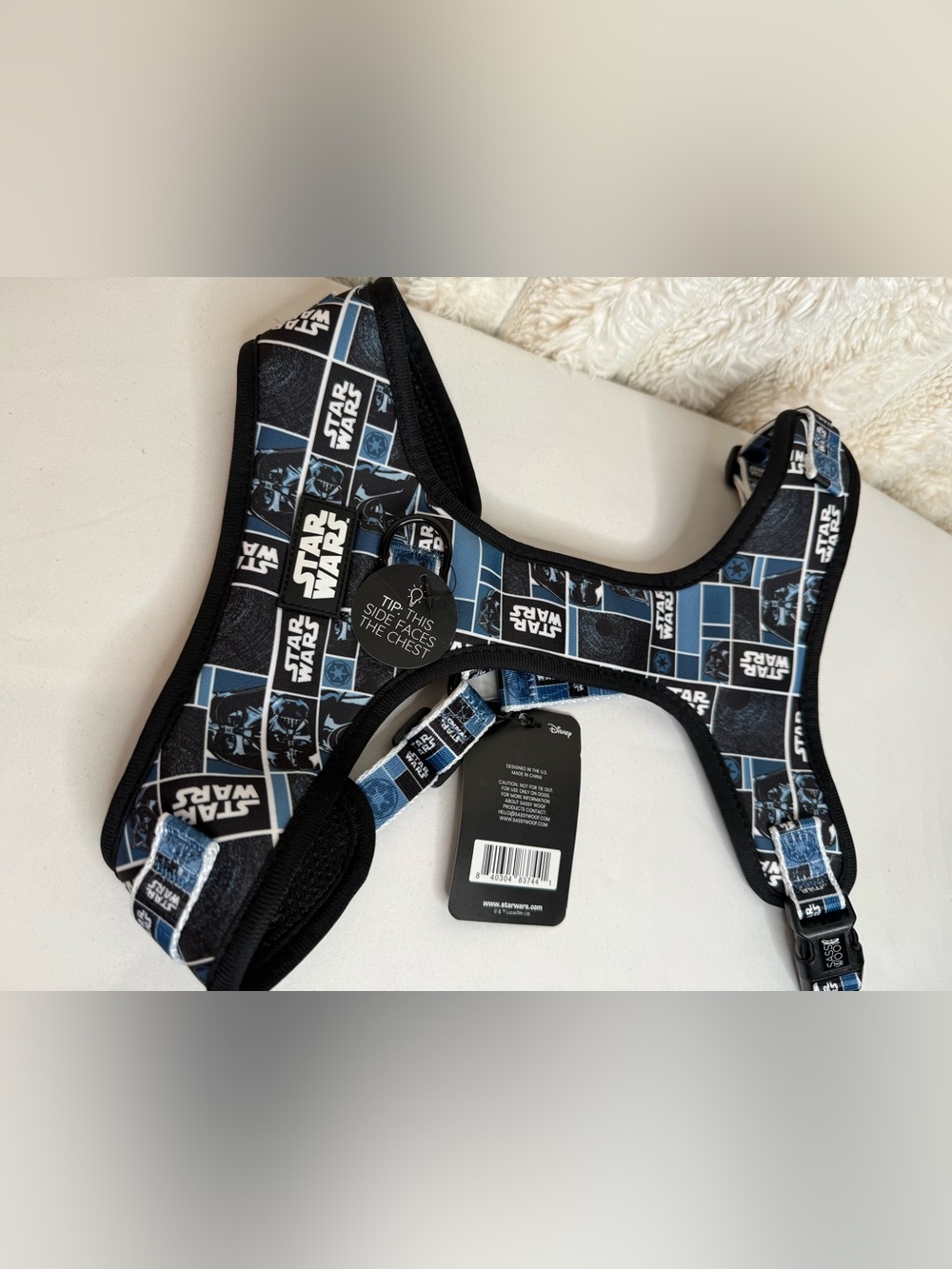 Sassy woof DOG ADJUSTABLE HARNESS - STAR
WARS™